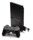 Console PlayStation 2 Slim Seminovo + 2 Controles + Memory card 8 Mb + 5 Jogos