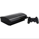 PlayStation 3 Fat 160GB Seminovo Cor Black Piano + 2 Controles + 3 Jogos