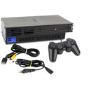 Console Playstation 2 Fat Seminovo  + Memory card 8 Mb + 5 Jogos